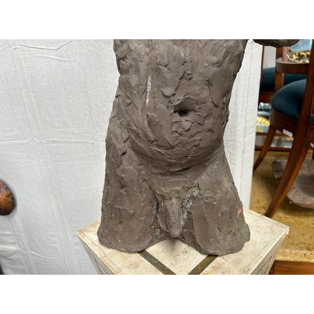 1960s Belgian Clay Sculpture by Yolande Ide For Sale - Image 5 of 9