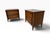 Mid-Century Modern Mid-Century Modern Walnut 2-Drawer Nightstands - Set of 2 - Refinished! For Sale - Image 3 of 8