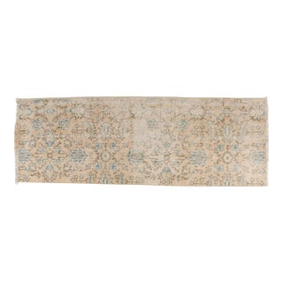 Mid 20th Century Geometric Oushak Anatolian Carpet For Sale