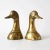 Vintage Brass Duckhead Bookends, 1980s, Set of 2, in Very Good conditions. Designed 1970 to 1979