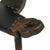 Mid-Century Brutalist Tripod Chair in Pine and Faux Leather, Spain For Sale - Image 14 of 15