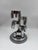 Modular Candleholder with Silver Aluminum Plug-in System in the style of Stoff Nagel, 1950s, Set of 4 For Sale - Image 4 of 14