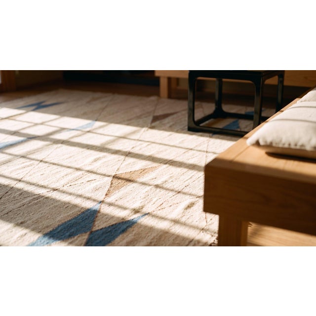 1930s French Art Deco Flat-Weave Rug ( 9'6" x 12' - 290 x 365 ) For Sale - Image 10 of 12