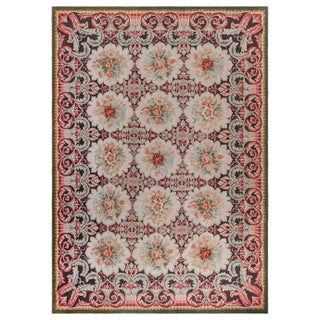 Bessarabian Half Pile Inspired Rug For Sale
