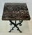 Spanish Antique Spanish Marble Top Wrought Iron Side Table. For Sale - Image 3 of 10
