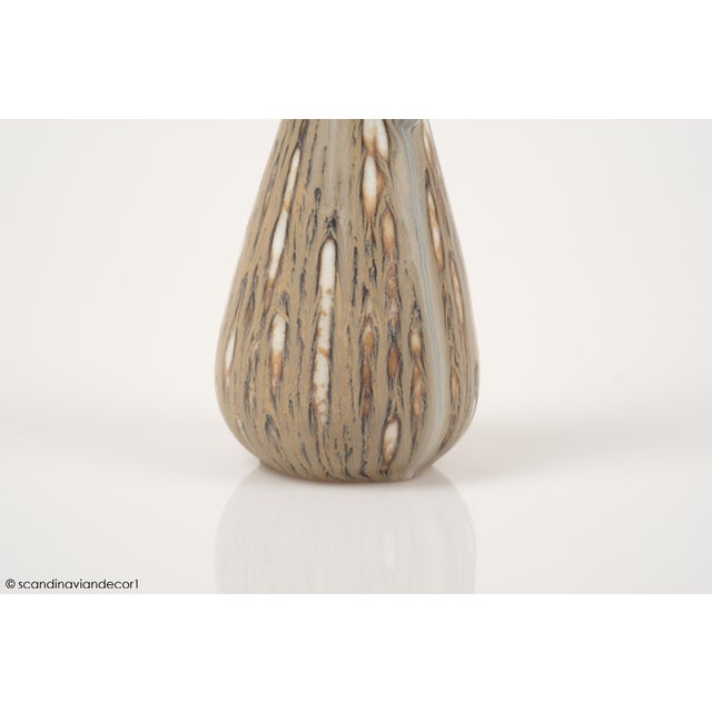 Arl Vase in Experimental Glazed Ceramic by Gunnar Nylund for Rörstrand, 1950s For Sale - Image 6 of 8