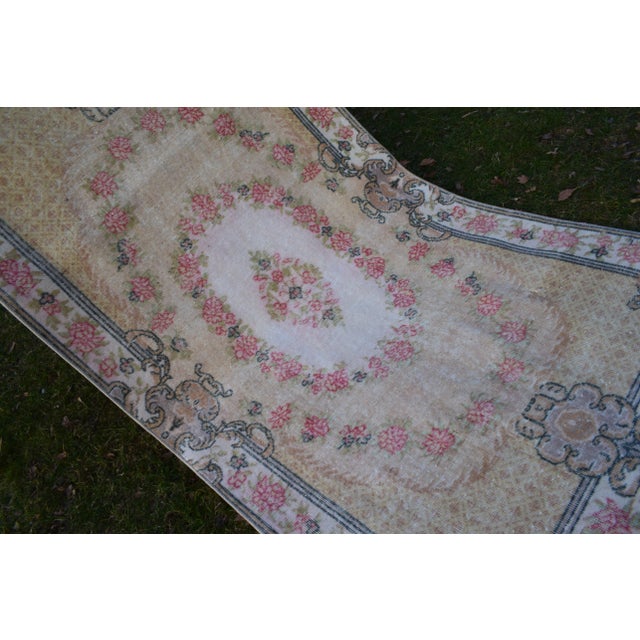 Hand Knotted Wool Turkish Sparta Rug 3'9" X 6'11" For Sale - Image 4 of 12