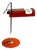 Red Spider Table Lamp attributed to Joe Colombo for O-Luce, Italy, 1960s For Sale