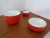 Set of 3 bowls of Kaj Franck for Arabia from the 1960s. Height 6, 7.5 & 14 cm. Diameter 13.5, 20 & 21 cm. I have official...