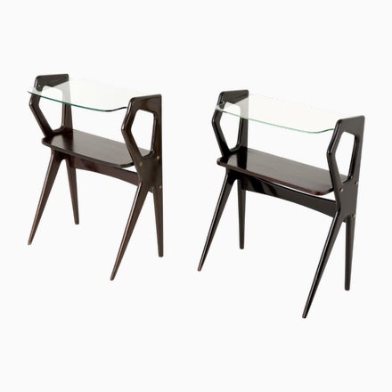 Side Tables, Italy, 1950, Set of 2 For Sale - Image 15 of 15