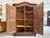 Baroque Hall Cabinet in Oak Wood For Sale - Image 12 of 18