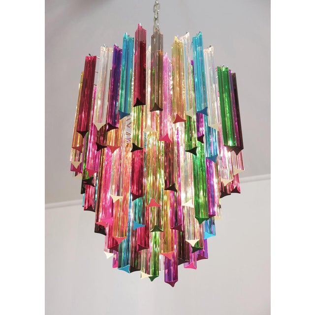 Murano Glass Chandelier, 1990s For Sale - Image 10 of 10