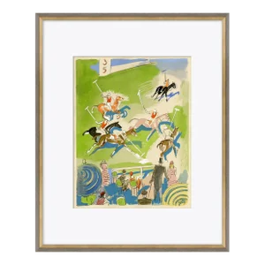Sports & Activities: Horse Racing, Framed Art Print