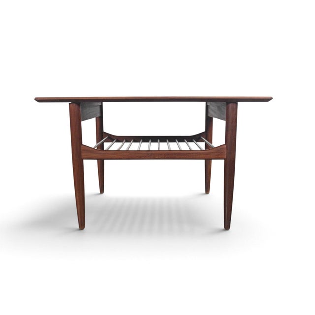 Mid-Century Modern "Danish Range" Teak Side Table by Ib Kofod Larsen #2 For Sale - Image 3 of 8