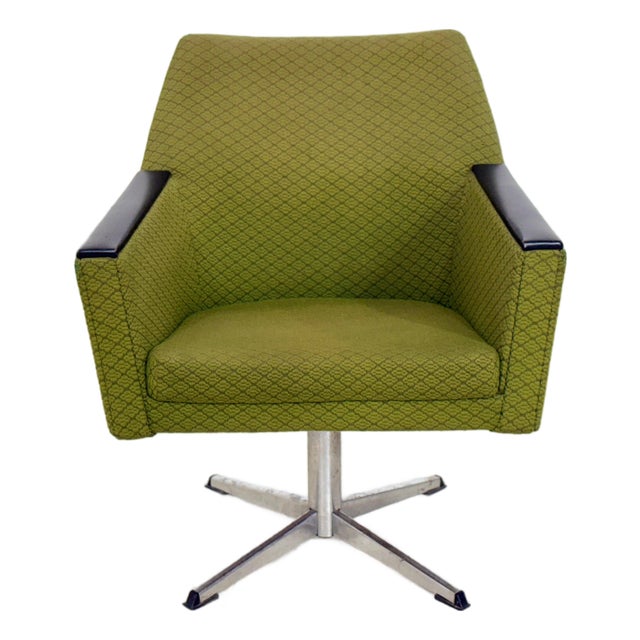 Vintage Swivel Armchair, 1960s For Sale