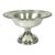 Mid-Century Hollywood Regency English Traditional Silverplate Bon Bon Pedestal Serving Dish For Sale