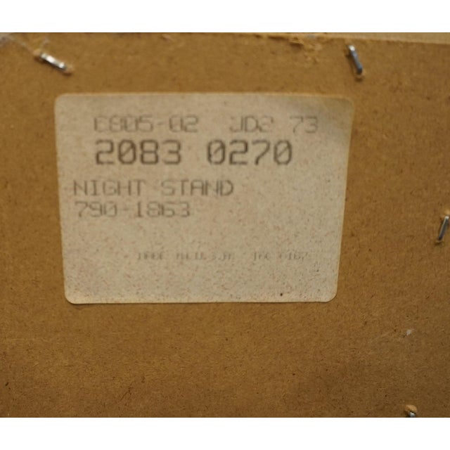 Bassett Furniture Eden House Collection Solid Cherry Traditional Style 26" Two Drawer Nightstand 2083-0270 For Sale - Image 12 of 12