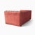 1980s Postmodern Rose Pink Grid-Tufted Loveseat, 67 In For Sale - Image 17 of 18