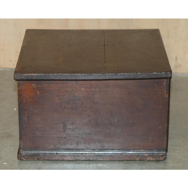 Antique Victorian Campaign Chest For Sale - Image 13 of 18