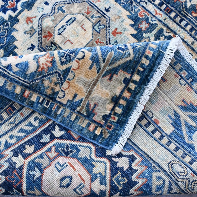 Modern Gray Bidjar Hand Knotted Rug 4x6' For Sale - Image 10 of 10