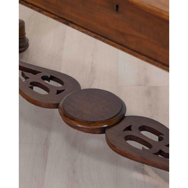 Brown 19th Century Victorian Barley Twist Writing Table For Sale - Image 8 of 11