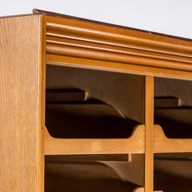 Fronted Original Haberdashery Storage Unit, 1950s For Sale - Image 3 of 10