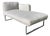 Piero Lissoni for Cassina 8 Chaise Lounge Chair Sofa Aluminum Base For Sale