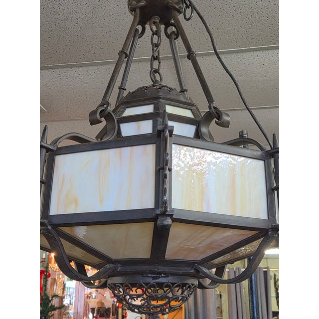 Marakesh 4 Light Iron Pendant Chandelier For Sale - Image 11 of 11