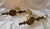 Brass Pair of Vintage Georgian Revival Brass Wall Sconces For Sale - Image 8 of 9