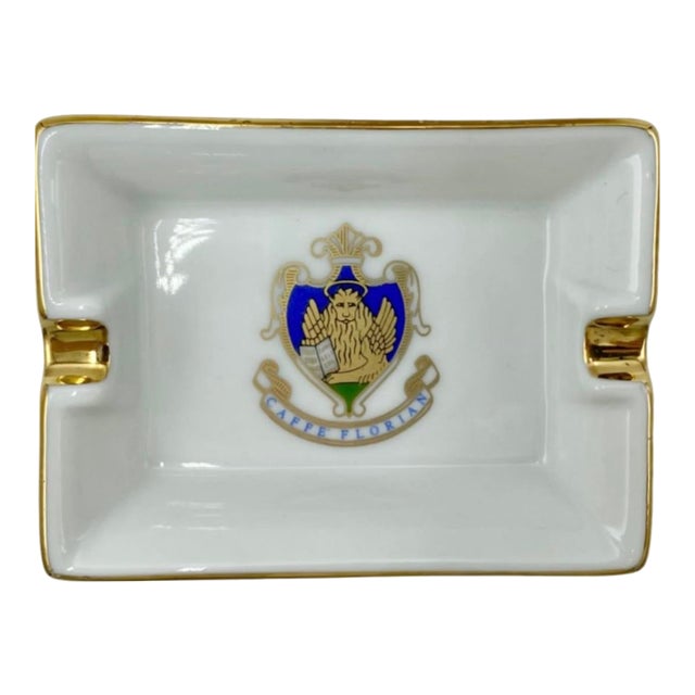 Vintage Caffe Florian Venice Italy Ashtray For Sale