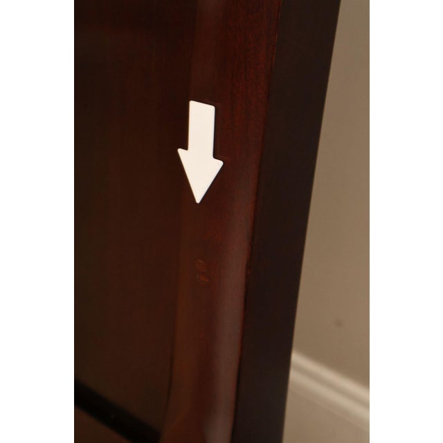 Stickley Cherry King Size Sleigh Bed For Sale - Image 18 of 18