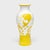 Glass Chinese Pair of Citron to White Peking Glass Vases With Leaping Koi, C. 1930 For Sale - Image 7 of 10