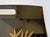 Black Vintage Marusei Japanese Black Serving Tray With Gold Bamboo Design For Sale - Image 8 of 10