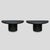 Demi Lune Consoles Tables in Black Lacquer, 1980s, Set of 2 For Sale - Image 13 of 13