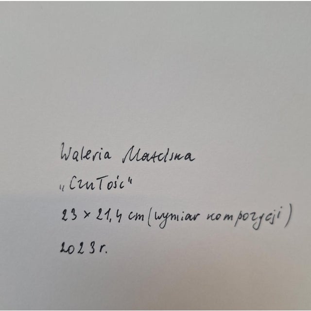 Waleria Matelska, in Embrace II, 2023, Acrylic on Paper For Sale - Image 3 of 4