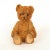 Vintage 1930's Golden Color Mohair Jointed Teddy Bear Toy Excelsior Wood Wool Stuffed Animal, Made in England For Sale - Image 4 of 10