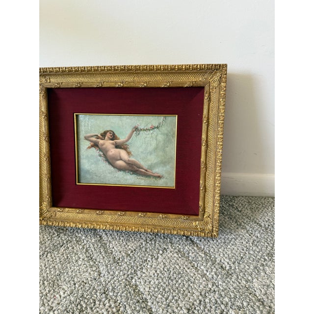 Antique Nude Painting For Sale - Image 4 of 10