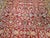 1900 - 1909 Vintage Persian Mahal Sultanabad Rug, Hand-Knotted Wool, Geometric Pattern, 10x13, Red & Blue For Sale - Image 5 of 10