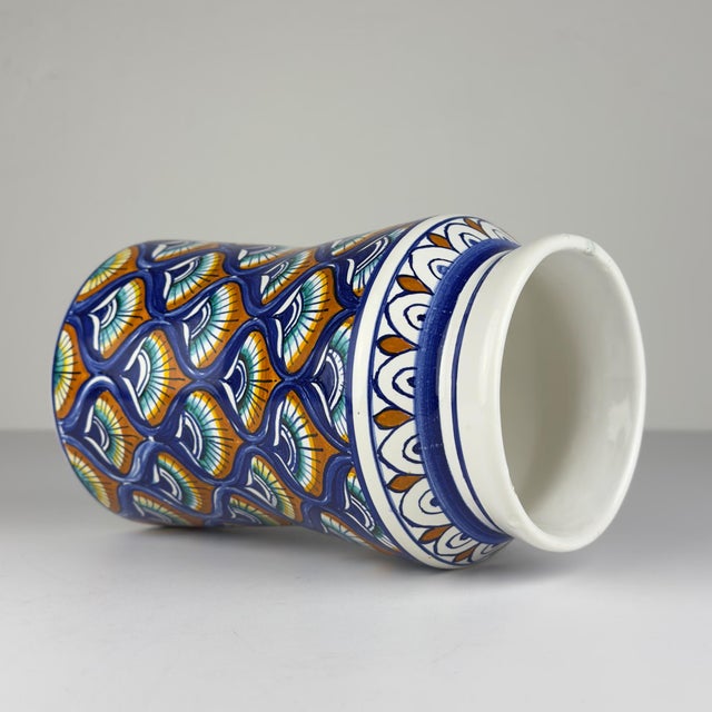 Vintage Ceramic Vase, Italy, 1971 For Sale - Image 11 of 15