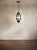 Handmade Iron Lantern With Aged Bronze Finish & Frosted Glass For Sale - Image 4 of 5