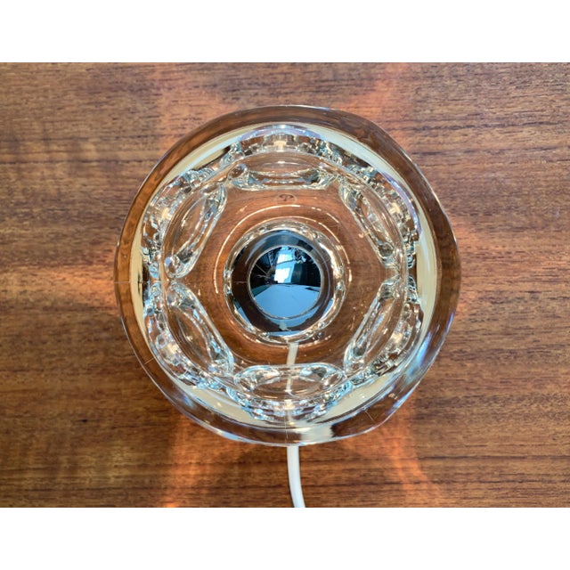 Vintage German Glass Table Lamp from Peill & Putzler For Sale - Image 4 of 18