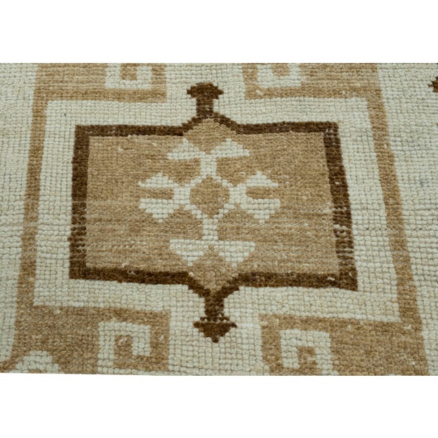 Turkish Vintage Runner Rug 3'5" x 11'6" #17071 For Sale In Houston - Image 6 of 8