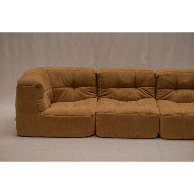 Kimba Modular Four-Seater Sofa by Michel Ducaroy for Ligne Roset, 1970s, Set of 4 For Sale - Image 15 of 18