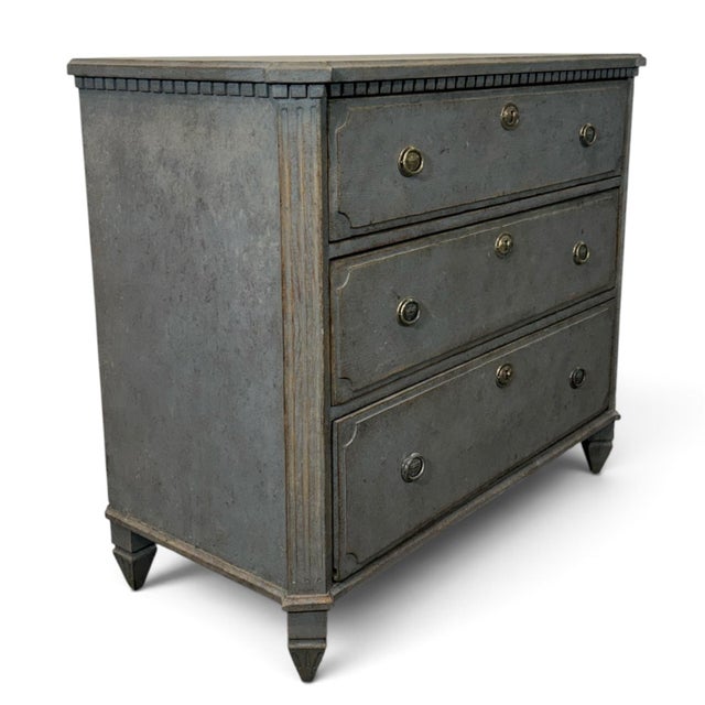 Gustavian (Swedish) Gustavian Style Chest of Drawers For Sale - Image 3 of 8