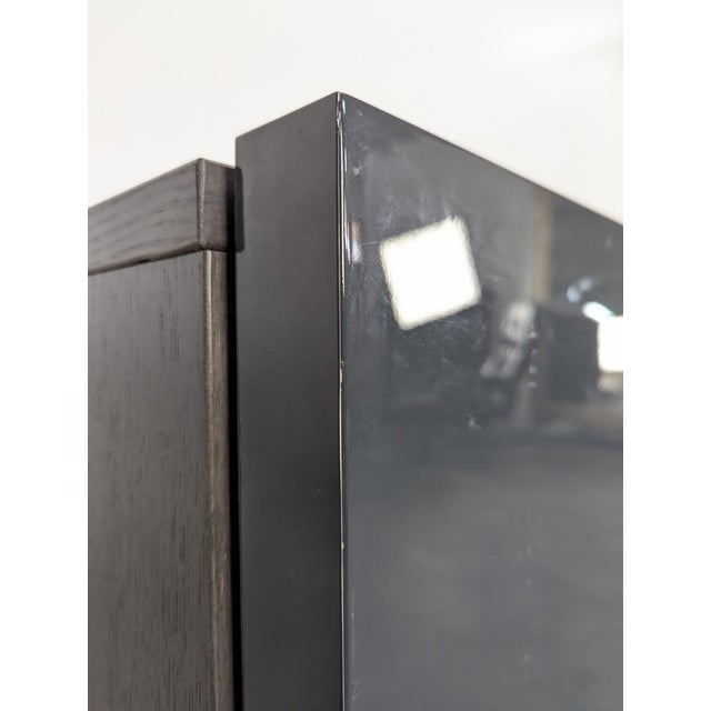 Blue Crozatier Sideboard with Sliding Door For Sale - Image 6 of 8
