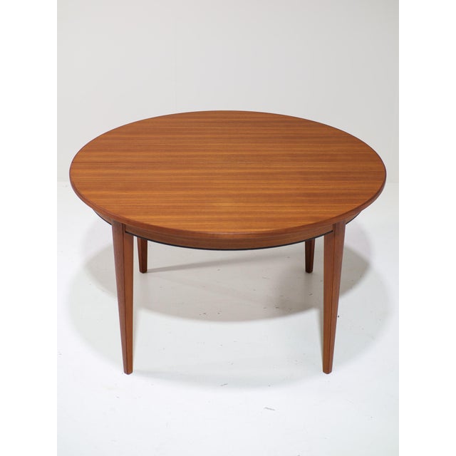 Model 55 Extendable Dining Table in Teak by Omann Jun, Denmark, 1960s For Sale - Image 11 of 18