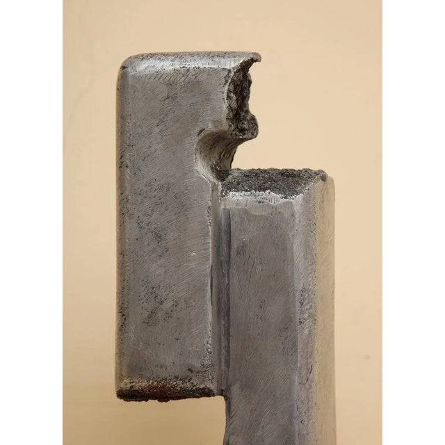 Sculpture 1 of 1. Cast Aluminum on wood Siciliano celebrates in the act of creation with workmanship that is evident in...