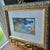 1980s Signed by A. Calabrese Framed & Matted Watercolors Small 5.5 X 4" Art Sz 9x11" Frame - a Pair For Sale - Image 10 of 17