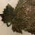 Art Nouveau Heavy Patinated Leaf Tray For Sale - Image 3 of 12