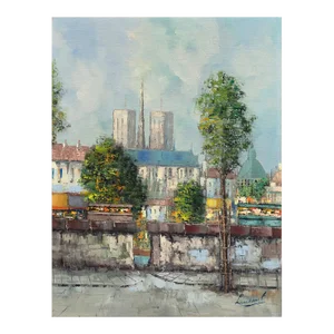 'The Left Bank, Notre Dame and the Île De La Cité' by Laurant, Paris in the Spring, France